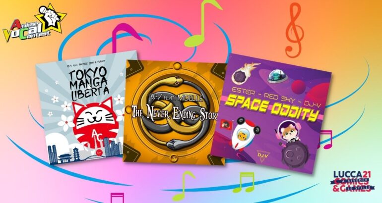 Tre Dischi Volanti… per il ritorno dal vivo dell’Anime Vocal Contest!