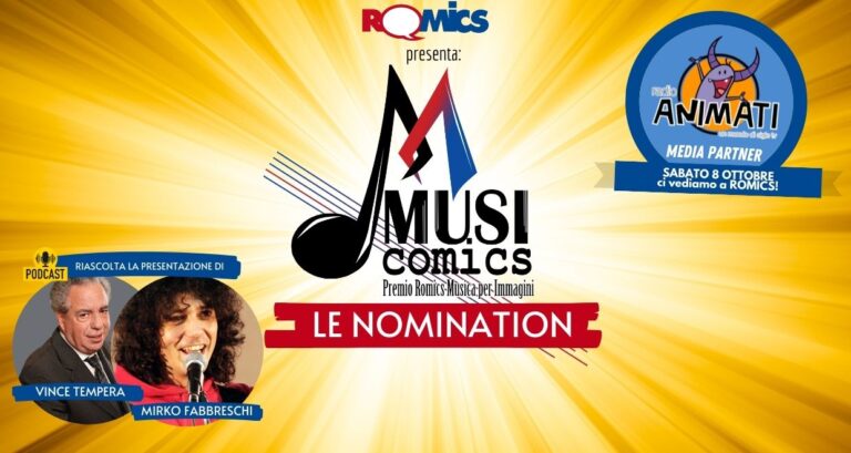 MUSICOMICS – Le nomination